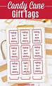 Candy Cane Gift Tags (FREE Printable) | Hello Little Home