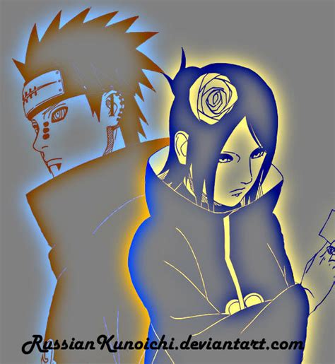 Pein And Konan In Manga By Russiankunoichi On Deviantart