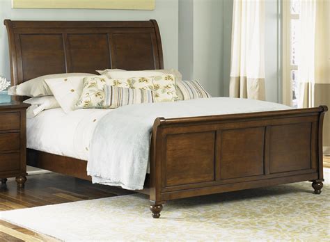 Transitional King Sleigh Bed By Liberty Furniture Wolf And Gardiner Wolf Furniture