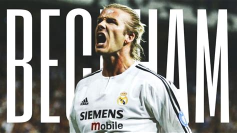 David Beckham Unreal Passes Skills And Goals With Real Madrid