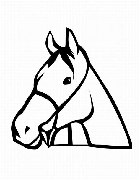 Kleurplaten.nl maakt gebruik van cookies! Animal Stronger " Horse Head " coloring to print