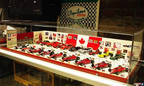 Diorama Gilles Villeneuve Museum 143 Scale Models F1 Model Cars