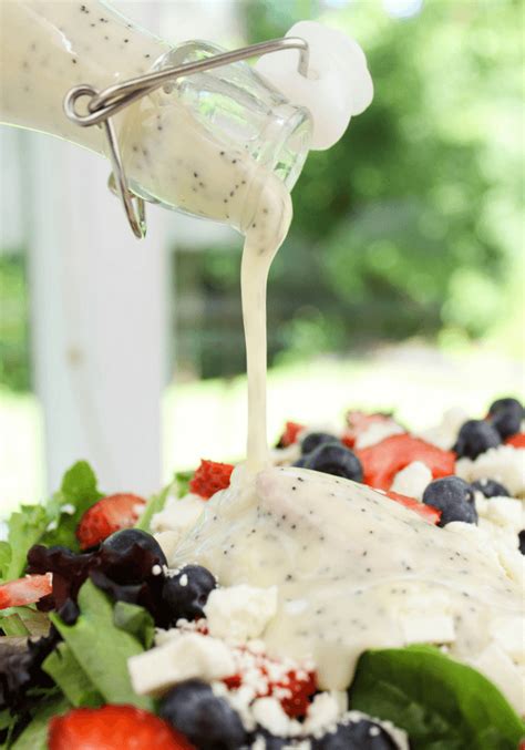 Creamy Poppy Seed Salad Dressing Simply Made Recipes