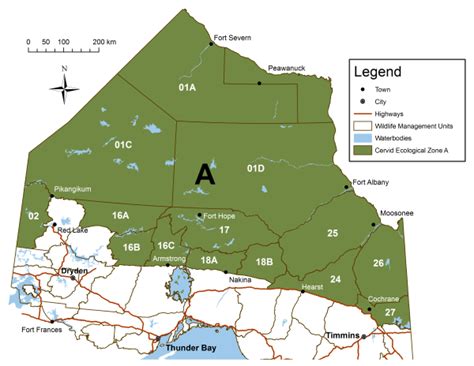 2 Maine Moose Hunting Zone Map