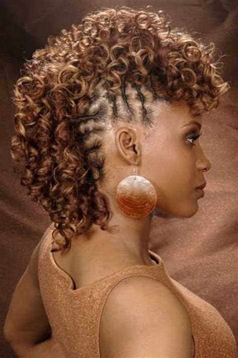 And doing shaggy hairstyles for thick hair is quite a battle too. Pictures of Curly Mohawk Hairstyles for Black Women