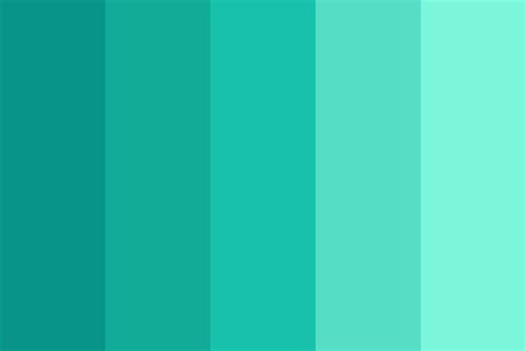 Aqua Waves Color Palette Aqua Color Palette Color Palette Color Names