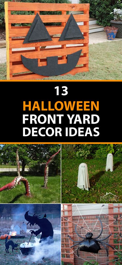 13 Halloween Front Yard Decor Ideas