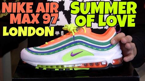 Nike Air Max 97 Summer Of Love London Unboxing Recensione On Feet