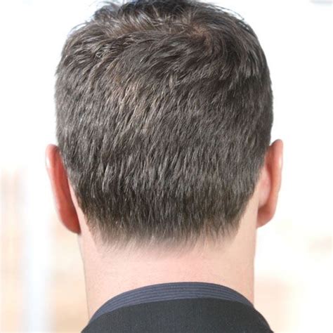 Tapered Nape Haircut For Men
