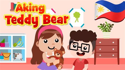 Aking Teddy Bear Flexy Bear Original Awiting Pambata Nursery Rhymes