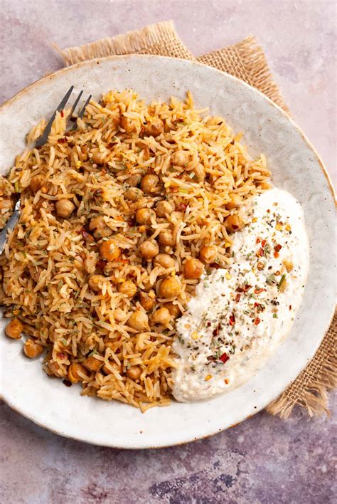 Kabuli Chana Pulao Quick Chickpea Pilaf Stovetop And Instant Pot Recipe