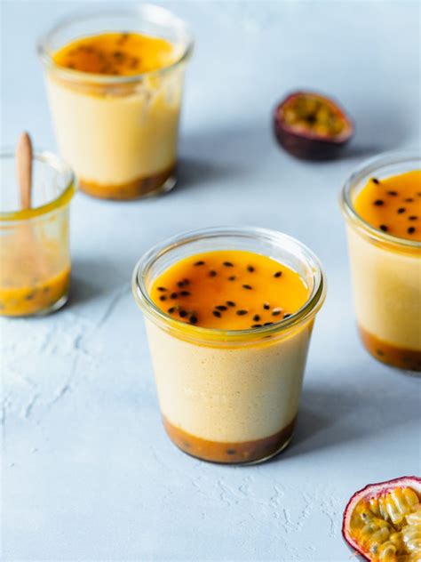 Vegan Mango Passion Fruit Mousse Vegan Desserts Addicted To Dates