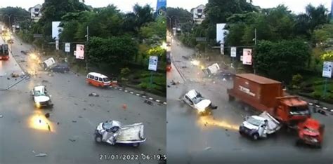 Video Lengkap Cctv Dan Kronologi Kecelakaan Maut Di Balikpapan