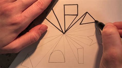 Although an experienced artist can use perspective drawing to replicate complicated objects, it's best to start off simple. Drawing Essentials: Shapes in One Point Perspective - YouTube