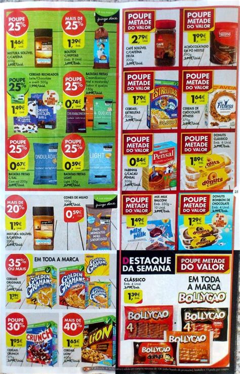 Promoção no pingo doce este fim de semana 25euros de compras numa lista de produtos permite então ter acesso à compra de alguns produtos de marca com 50% de desconto. Antevisão Folheto PINGO DOCE Promoções de 17 a 23 outubro - Blog 200% - Últimos Folhetos ...