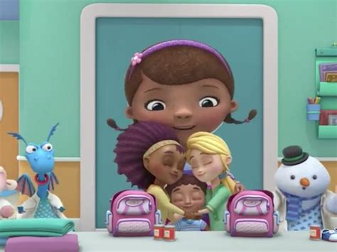The Next Family Doc Mcstuffins Features Two Mom Family Voiced By