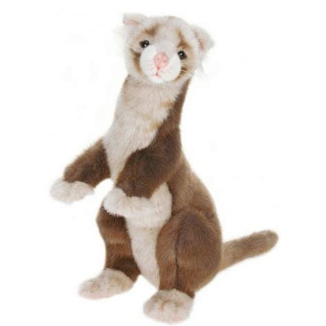 Hansa Brown Ferret Plush Toy
