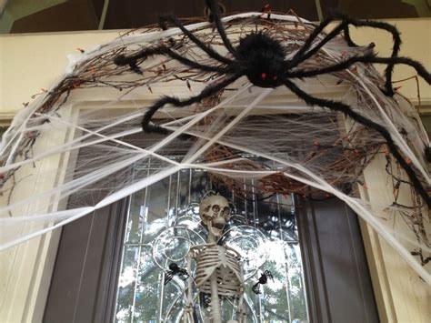 Halloween Decorations Spiders And Web To Spook Up Everyone