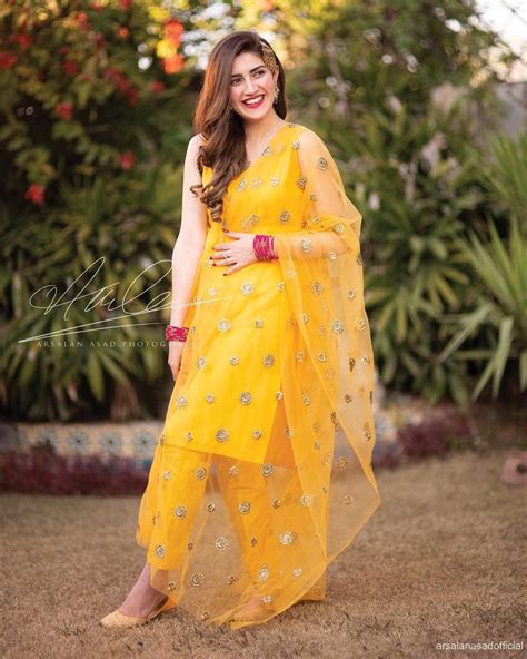 Yellow Mayon Dress Mayon Dresses Pakistani Dress Design Simple