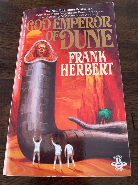 God Emperor Of Dune Book Frank Herbert 1984 Etsy Canada Dune Book