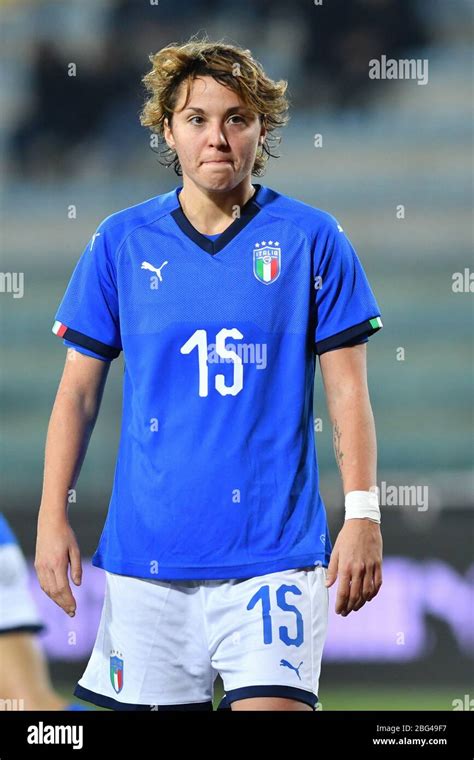 Valentina Giacinti During Italy Women Soccer National Team Italy Italy 01 Jan 2020 Stock
