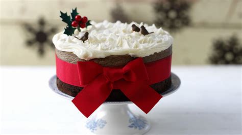 Christmas Cake With Brandy Butter Icing Recipe Bbc Food