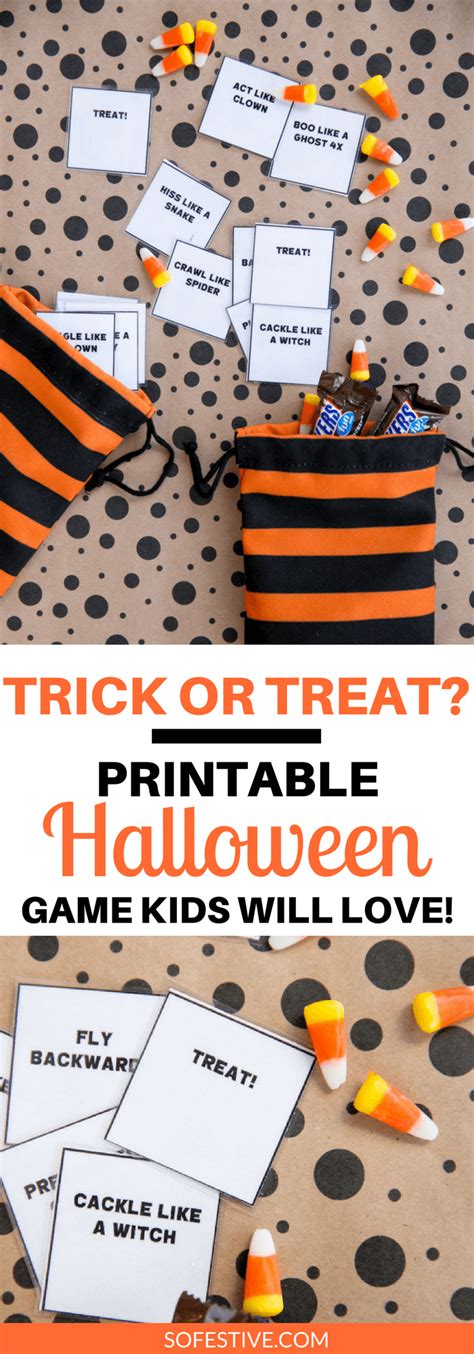 Trick Or Treat Game For Halloween 2022 Halloween