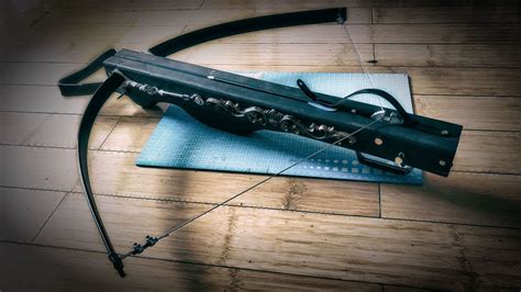 The Easiest Way To Make Crossbow Homemade Crossbow Simplest Crossbow