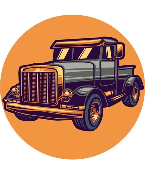 Premium Vector Truck Vector Illustration