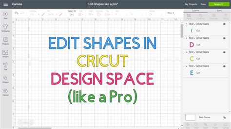 How To Cut A Shape In Half On Cricut Design Space Design Talk