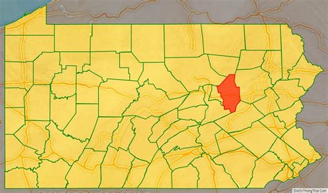Map Of Columbia County Pennsylvania Địa Ốc Thông Thái