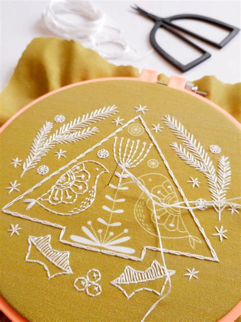 20 Hand Embroidery Patterns And Kits To T For The 2017