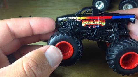 Hot Wheels 2014 Monster Jam Excalibur Review Youtube