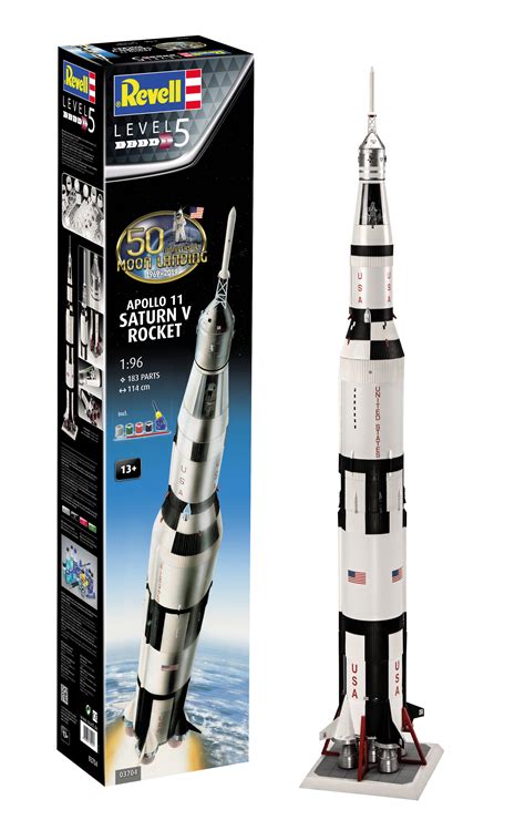 Apollo Saturn V Rocket Spacecraft Model Kit Revell Ebay