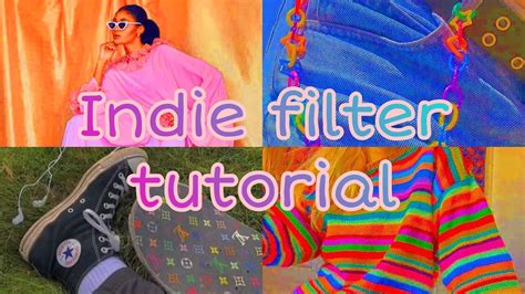 🦋indie Kid Filter Tutorial🦋in Picsartdark Skin ️ Youtube