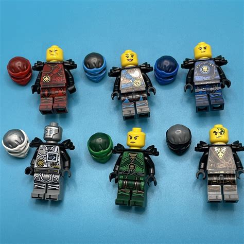 Lego Ninjago Hands Of Time Minifigure Lot Of 6 Kai Nya Jay Cole Lloyd Zane V2 Ebay