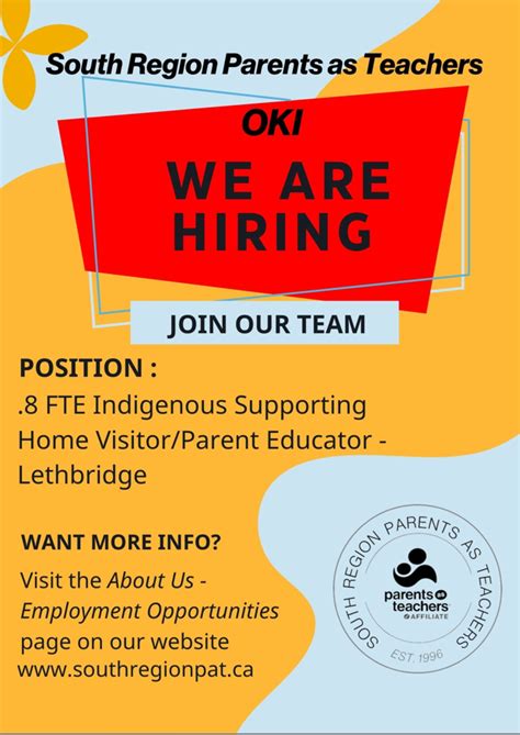 Indigenous Supporting Home Visitor Parent Educator Lethbridge