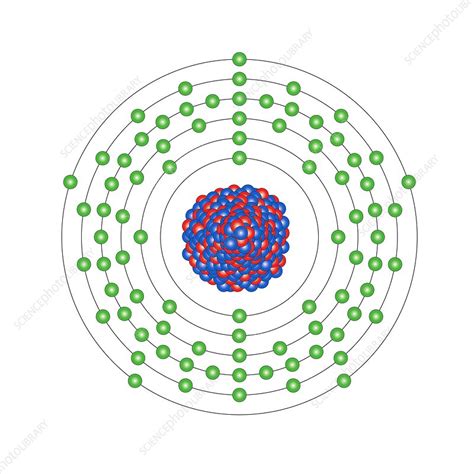 Bismuth Atomic Structure Stock Image C0131640 Science Photo Library