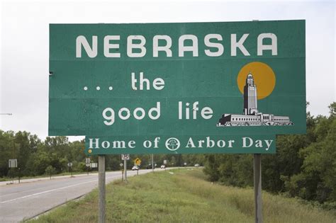The Welcome To Nebraska Sign Is A Familiar Roadside Sight