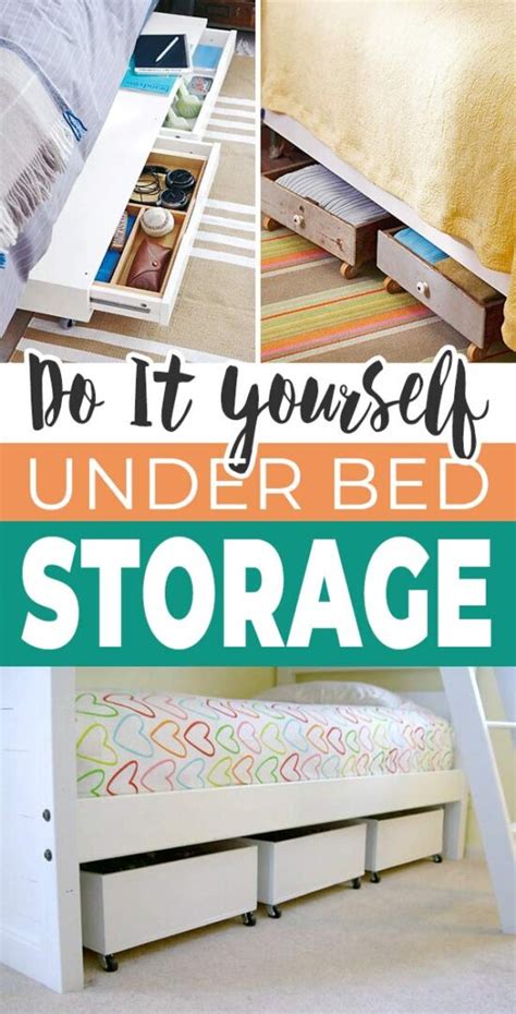 Diy Under Bed Storage Ideas And Projects The Budget Decorator