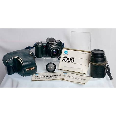 Minolta 7000 Film Camera 35 75 Mm 14 22 Af Macro Zoom Lens Oxfam