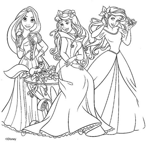 Princesas Da Disney Desenhos Para Colorir Imprimir E Pintar Desenhos Para Pintar E Colorir