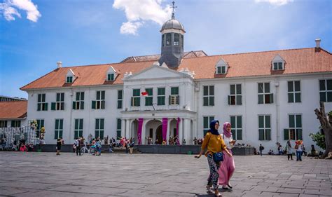 Kota Tua Old Town Old Town In Jakarta Is A Wonderful Area Rich In