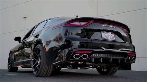 Kia Stinger 33t Grip Exhaust System By Ark Performance Youtube