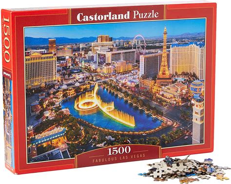 Castorland Fabulous Las Vegas Jigsaw Puzzle 1500 Pieces I Love