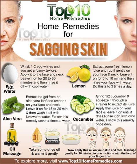 Home Remedies For Sagging Skin Top 10 Home Remedies
