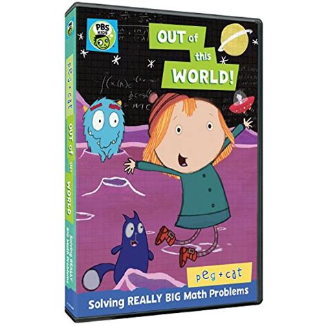 Pbs Kids On Dvd Peg Cat Out Of This World