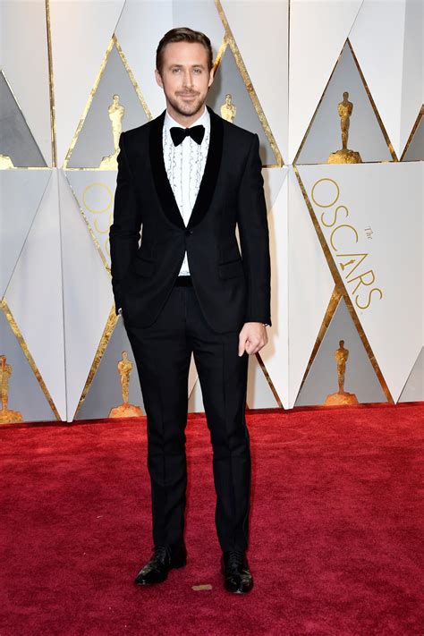 Ryan Gosling Wears Gucci To Oscars 2017 Vogue