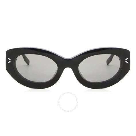 mcq grey cat eye ladies sunglasses mq0324s 001 55 889652354927 sunglasses jomashop
