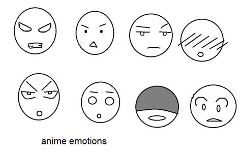 Anime Emotions By Poke557